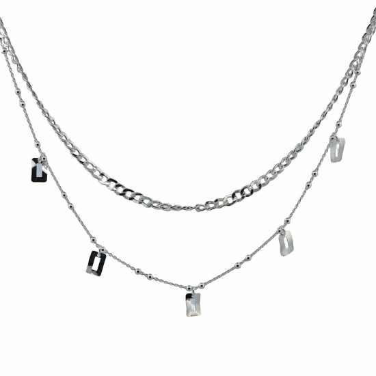 Collar Tipo Babero Estilo Grumet