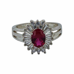 Anillo con Rubí tipo Lady Anillo con Rubí tipo Lady